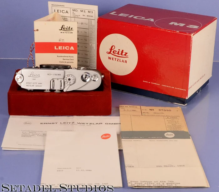 The last Leika M3 was put up for sale. Price 28,321,502.83 rubles - Camera, The photo, Rarity, Auction, Story, Leica, Legend, Film, Longpost