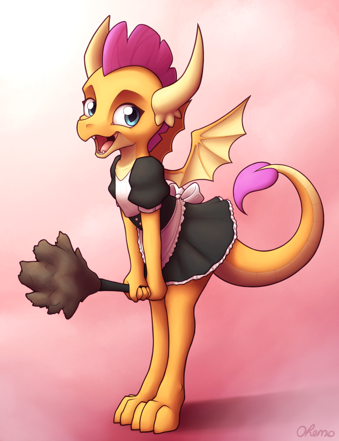  -  My Little Pony, Smolder, Ohemo, Ponyart