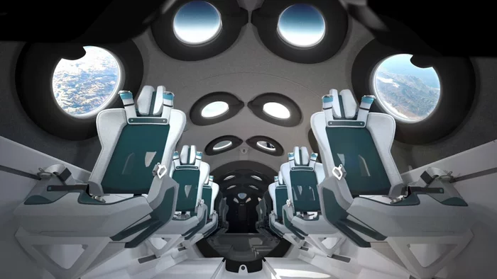 Virgin Galactic has released the first images of what the interior of its VSS Unity spacecraft will look like. - Virgin galactic, Cosmonautics, Technologies, USA, Spaceship, Fantasy, Video, Longpost