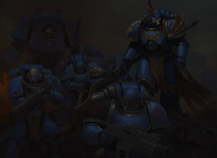 Terror of Nostramo - Warhammer 40k, Night Lords, Wh Art