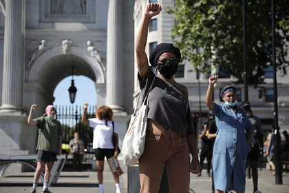 Протесты Black Lives Matter в Европе объяснили - Новости, Black lives matter, Маразм