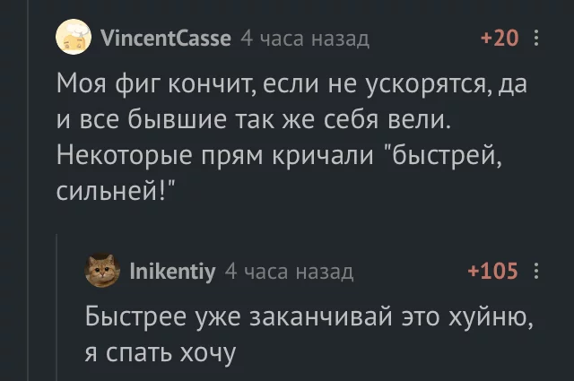 Когда выбираешь сон - Комментарии на Пикабу, Секс, Скриншот, Мат