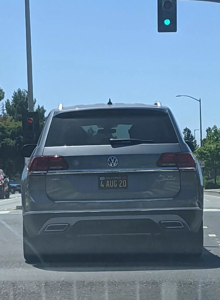 Yesterday I saw a license plate on a car that exactly matched the date on the calendar - The photo, Auto, Number, date, 2020, Coincidence, Reddit