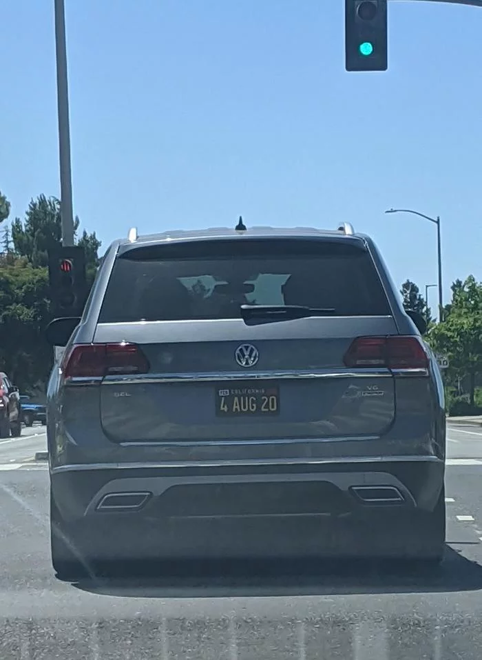 “Yesterday I saw a license plate on a car that exactly matched the date on the calendar.” - The photo, Auto, Number, date, 2020, Coincidence, Reddit