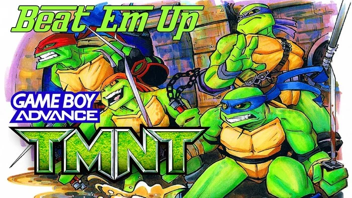 TMNT - Teenage Mutant Ninja Turtles игра которая в свое время обошла меня стороной - Моё, Черепашки-Ниндзя, Ниндзя, Game Boy Advance, Компьютерные игры, Видео, Длиннопост