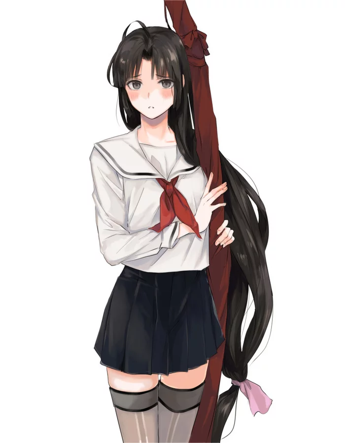 Shouhou - Kantai collection, Anime, Anime art, Shouhou, Zettai ryouiki