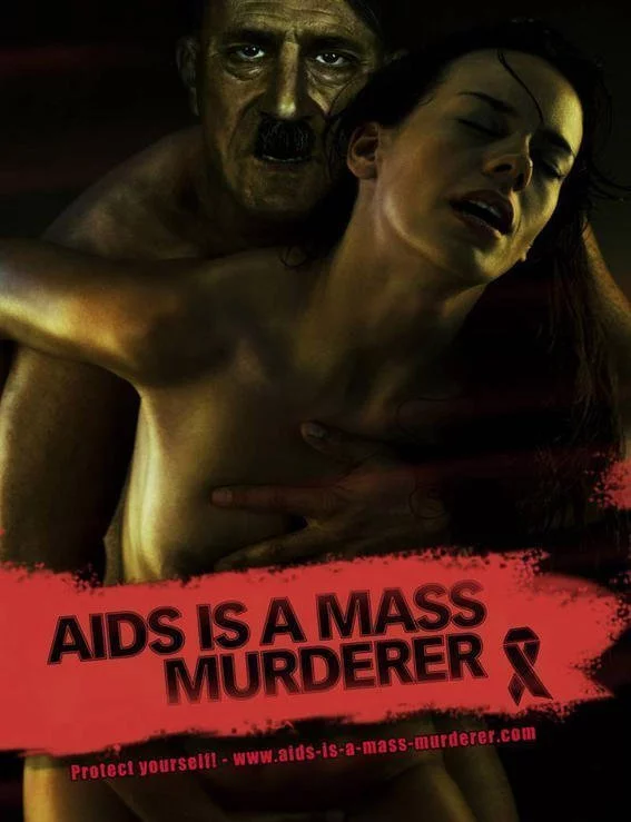 Safe Sex Advertising Campaigns - NSFW, My, Aids, Hiv, AIDS, Longpost