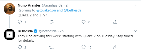  Quake II  III Arena  Bethesda, , Quake 2, Quake III Arena