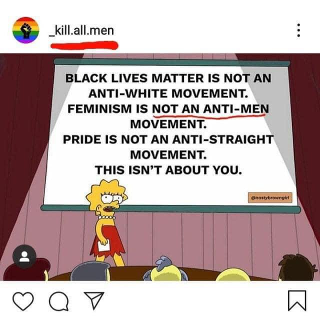 The truth is a lie. Freedom is slavery. Peace is war - Instagram, Hypocrisy, Misandry, Men, Men and women, Forum Researchers, Feminism, Tolerance