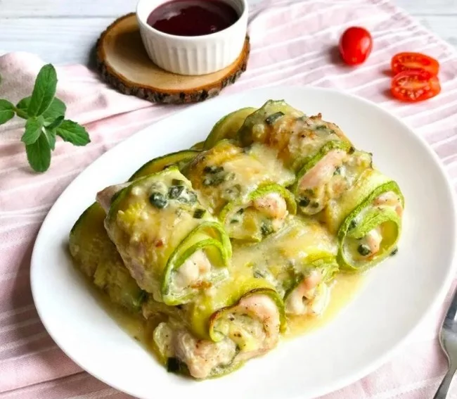 Tender cabbage rolls from zucchini. You don't have to worry about cabbage - Cooking, Food, Recipe, Cabbage rolls, Yummy, Kitchen, Preparation