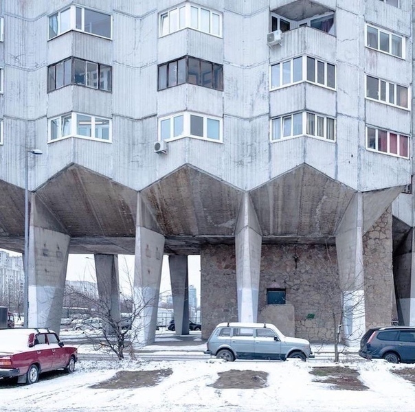 Houses on legs in St. Petersburg - High-rise building, The photo, A selection, Longpost, Architecture