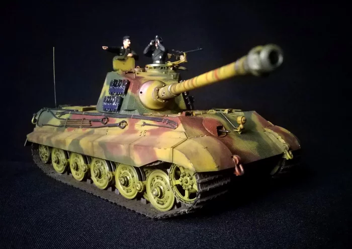 A knight late for the war. - My, Stand modeling, Prefabricated model, Tanks, Story, The Second World War, Technics, Hobby, Tiger, Longpost