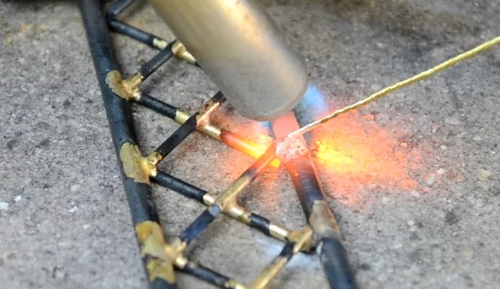 Soldering steel with brass - My, Technologies, Metalworking, Soldering, Iron, Brass, Boric acid, Solder, Warming, Video, Longpost