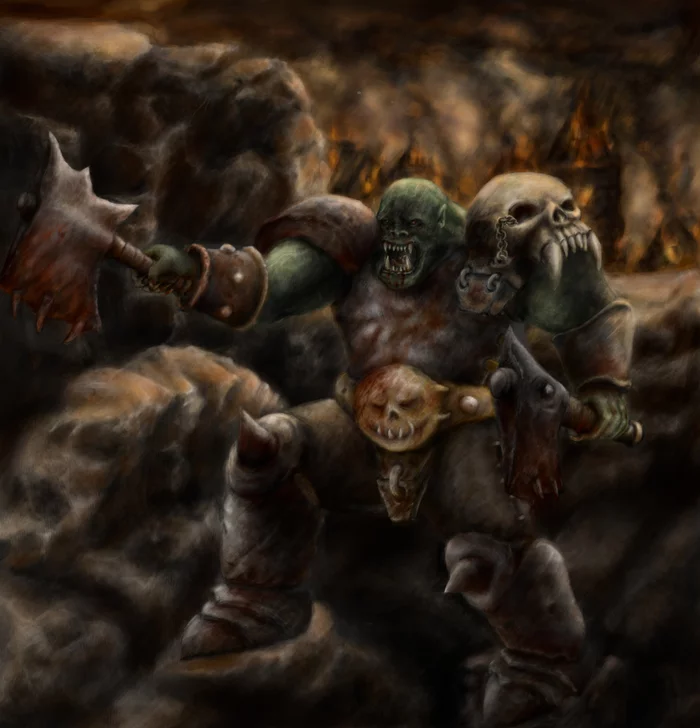 Orc - My, Orcs, Warhammer fantasy battles