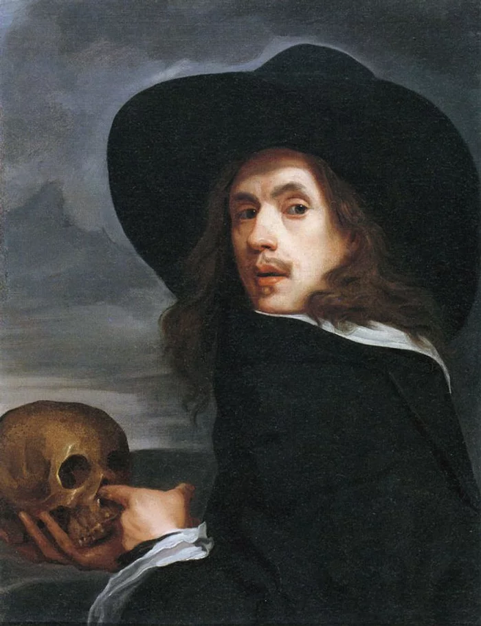 When you see the sign Do not touch the exhibits in the museum - Art, Baroque, Scull, Painting