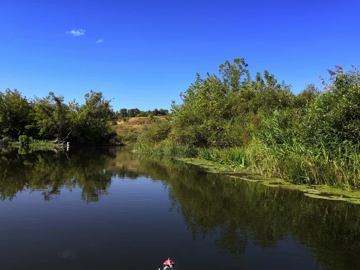 Then there’s only the sky and that’s it... - My, Hike, Kayak, Tambov, Tent, Nature, River, Longpost