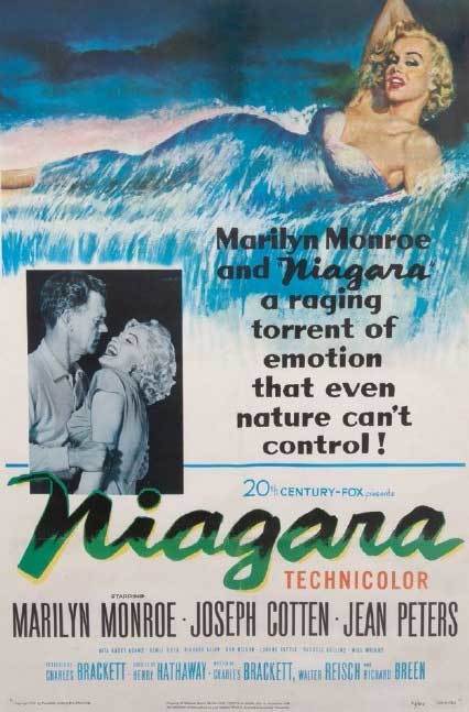 Film Niagara 1953 (II) Gorgeous Marilyn - 159 - Marilyn Monroe, Celebrities, Cinema, Hollywood, 1953, Longpost, Film Niagara