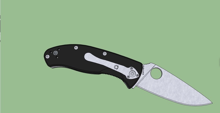     3D    Spyderco 3D, Spyderco, , 3D , , 