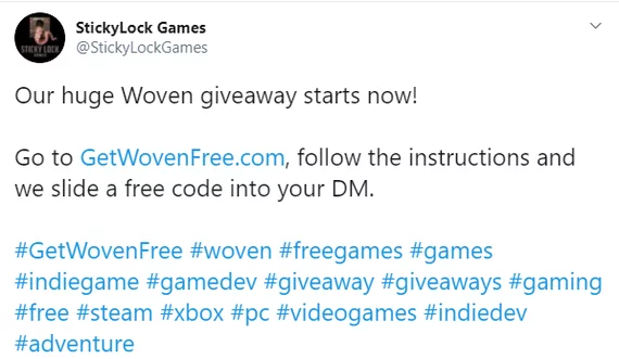 Woven Giveaway (Steam)(Xbox One) - Freebie, Distribution, Computer games, Steam, Steam freebie, Giveaway, Indie game, Console games, Xbox one, Xbox, Computer, Video