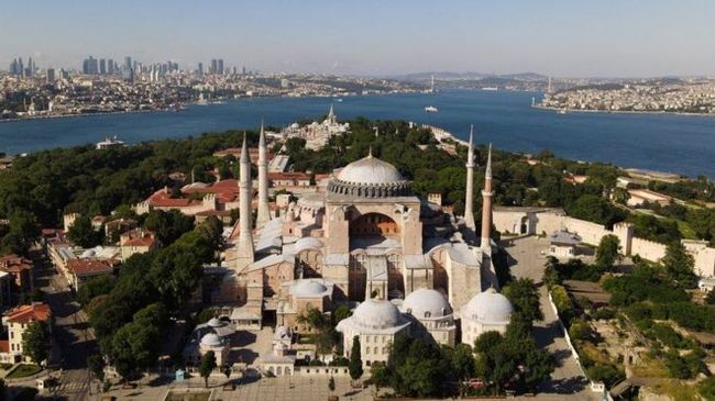Hagia Sophia in Istanbul (Hagia Sophia) deprived of museum status and registered as a mosque - Turkey, Mosque, The cathedral, Saint Sophie Cathedral, Religion