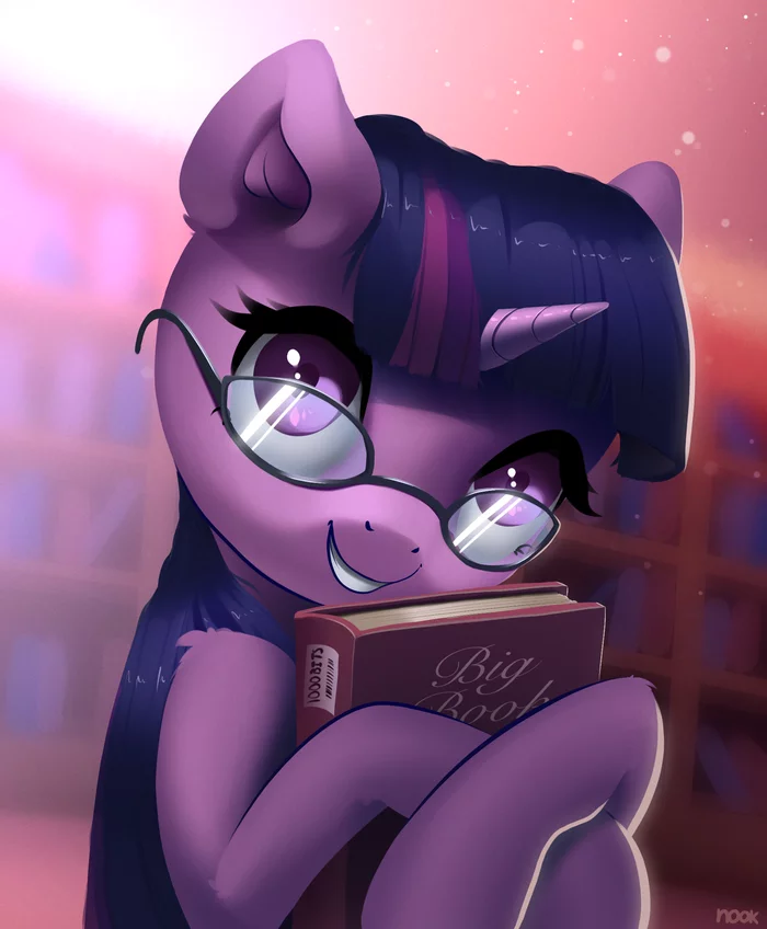 Big Book - My little pony, PonyArt, Twilight sparkle, Nookprint