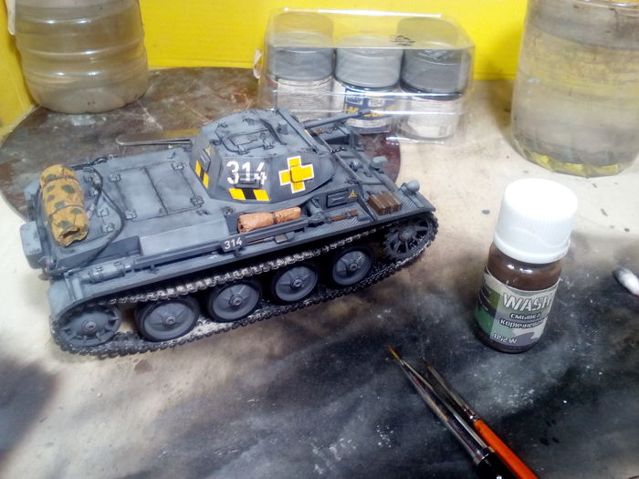 Pz.Kpfw.II Ausf.D, Ìîäåëèñò (Alan), 1/35. Çàìåòêè ïî ñáîðêå Ñòåíäîâûé ìîäåëèçì, Ñáîðíàÿ ìîäåëü, Òàíêè, Ñáîðêà, Àýðîãðàôèÿ, Ñâîèìè ðóêàìè, Õîááè, Ðóêîäåëèå ñ ïðîöåññîì, Äëèííîïîñò