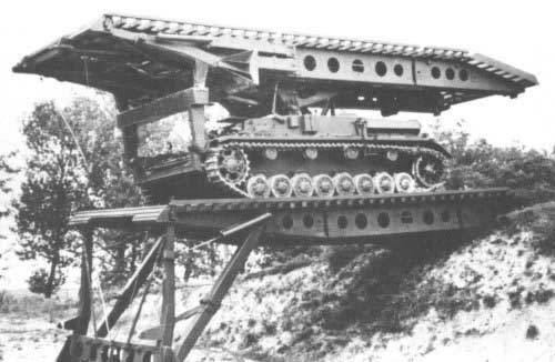 Reich Bridgelayer - Military history, Military equipment, The photo, Video, Longpost, Black and white photo