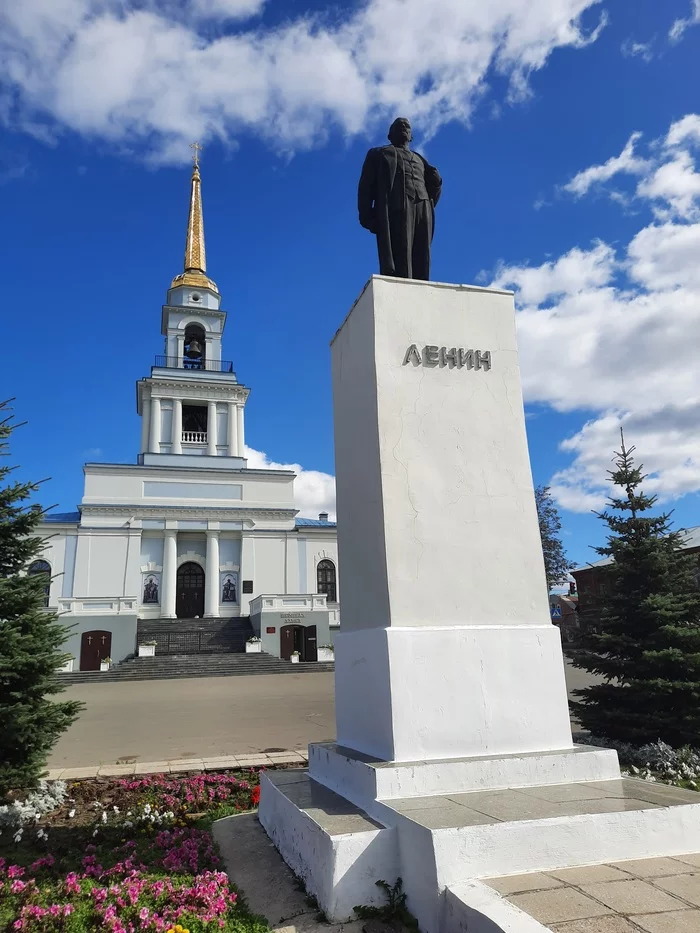 Прости, Ильич, мы всё про... - Моё, Ленин, Церковь, Памятник, Длиннопост