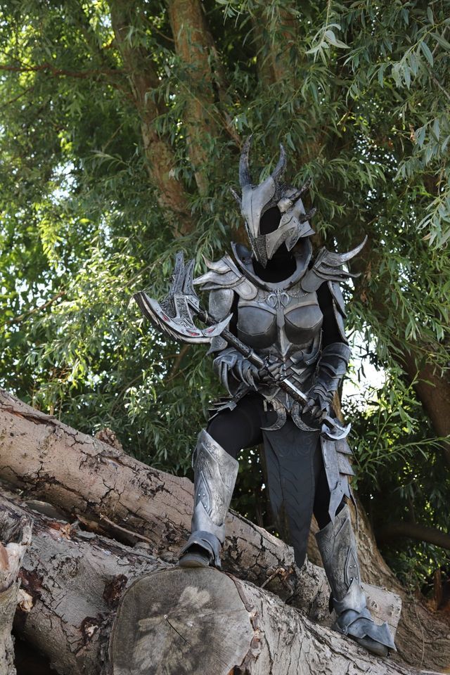 TES V Skyrim - Daedric armor from MarisArmoury - Cosplay, Armor, The Elder Scrolls V: Skyrim, Computer games, Skyrim, Longpost