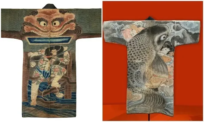 Robes of Japanese firefighters of the 17th-19th centuries as a separate form of art - Japan, Story, Epoch, Edo, Cloth, Form, Firefighters, Interesting, Longpost