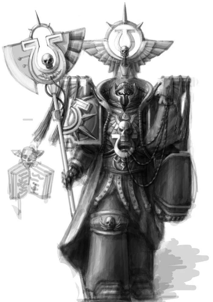 Librarian - Warhammer 40k, Wh Art, Ultramarines, Bibliary, Hammk