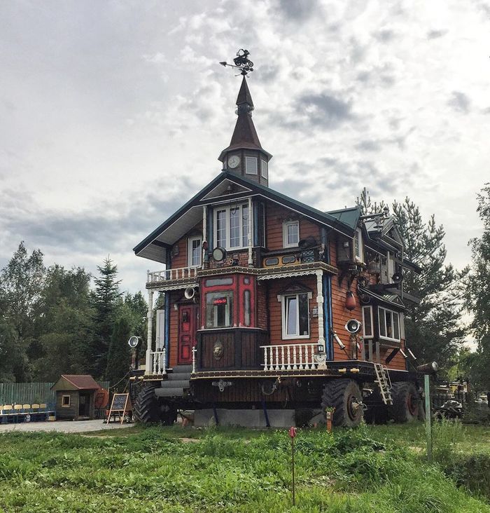 Chronicles of predatory cities. Start - House, Unusual, The photo, Leningrad region