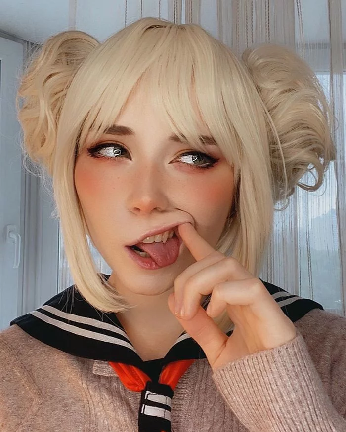 I tried to surprise you - Girls, Beautiful girl, Language, Longpost, Teeth, Ahegao