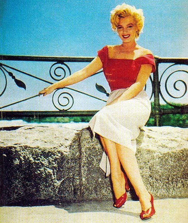 Film Niagara 1953 (XXXIV) Cycle Magnificent Marilyn - 205 - Cycle, Gorgeous, Marilyn Monroe, Actors and actresses, Celebrities, Photos from filming, Movies, Hollywood, USA, Cinema, 1952, 1953, Blonde, Longpost, The photo, 20th century, Film Niagara