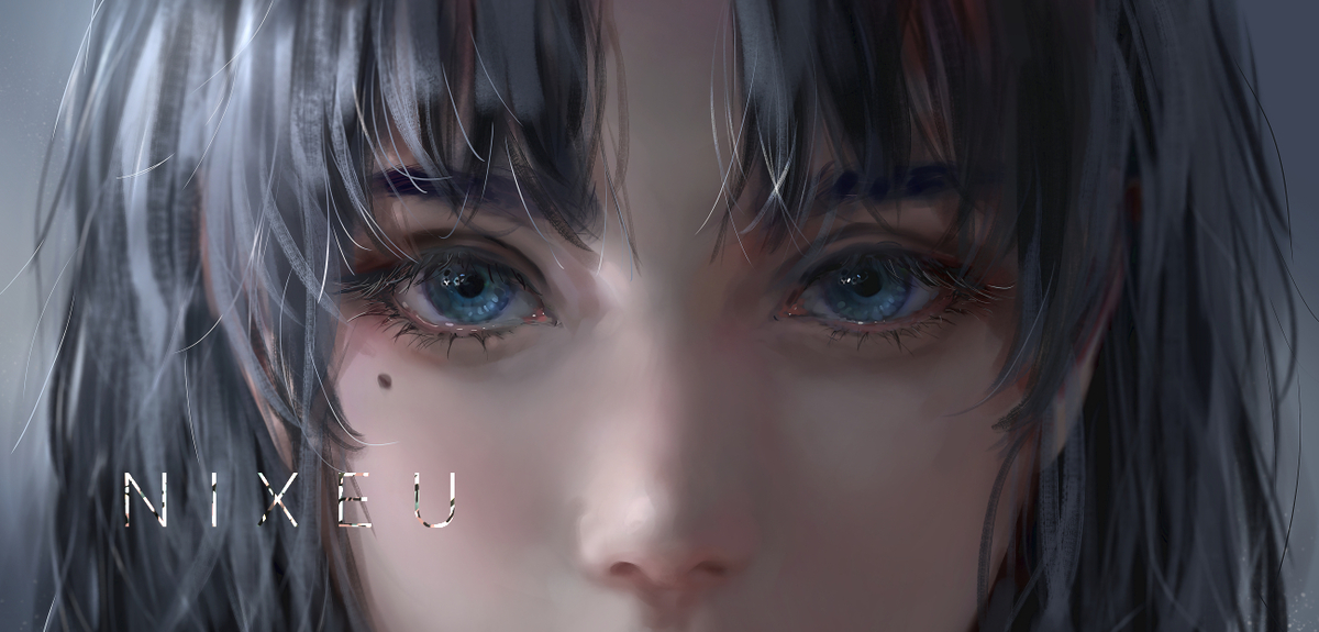 Lost in eyes. Глаз цифровые арты. Nixeu арты. Wlop nixeu. Глаза диджитал арт.
