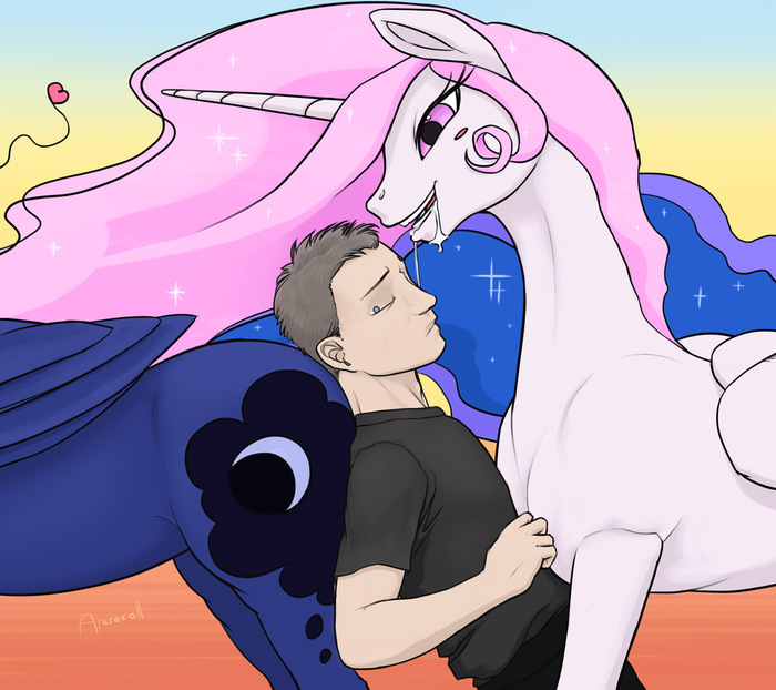      My Little Pony, Princess Luna, Princess Celestia, Molestia, MLP Edge
