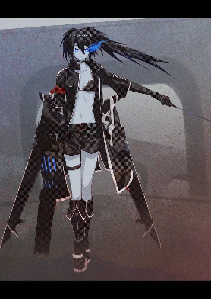 black Rock Shooter - Anime, Black rock shooter, Anime art