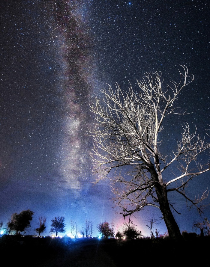 Млечный путь над станицей Должанской