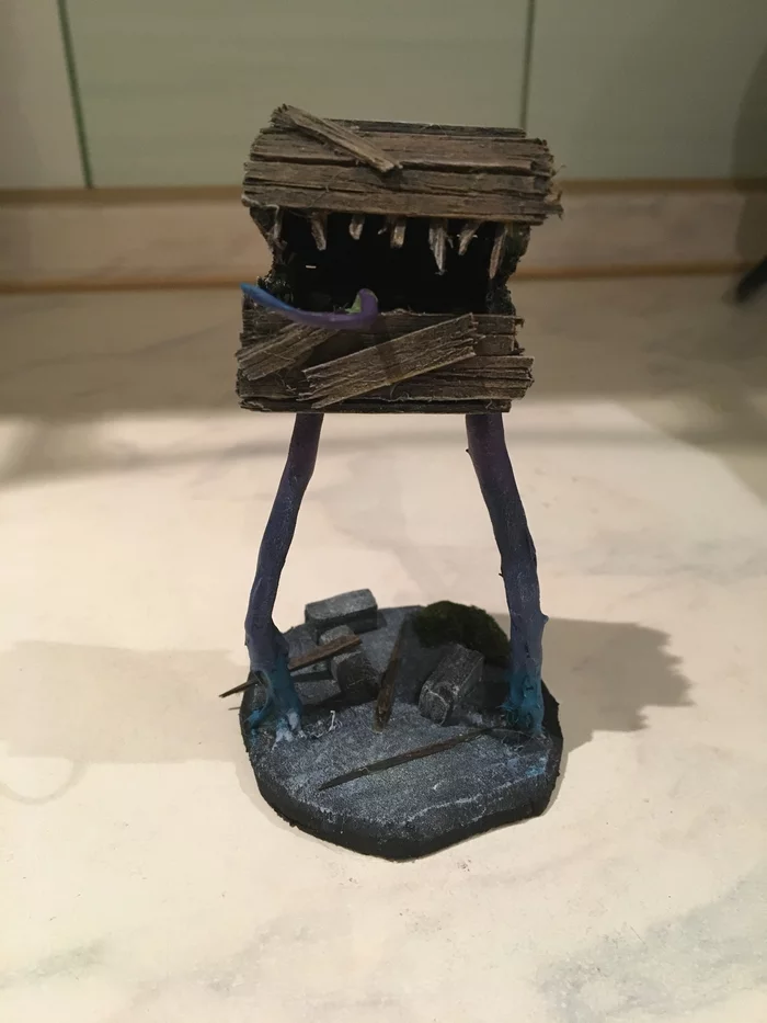 Mimic number 2 also for dnd - My, Mimic, Dungeons & dragons, Longpost, Needlework without process