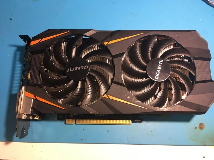 GIGABYTE's Easy GTX 1060 Repair (Case Study) - My, Repair of equipment, Hobby, Video card, Longpost, Computer hardware