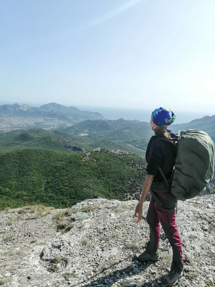 Hiking through the forests of Old Crimea + SPRINGS - My, Hike, Crimea, Hiking, Monastery, A source, Longpost