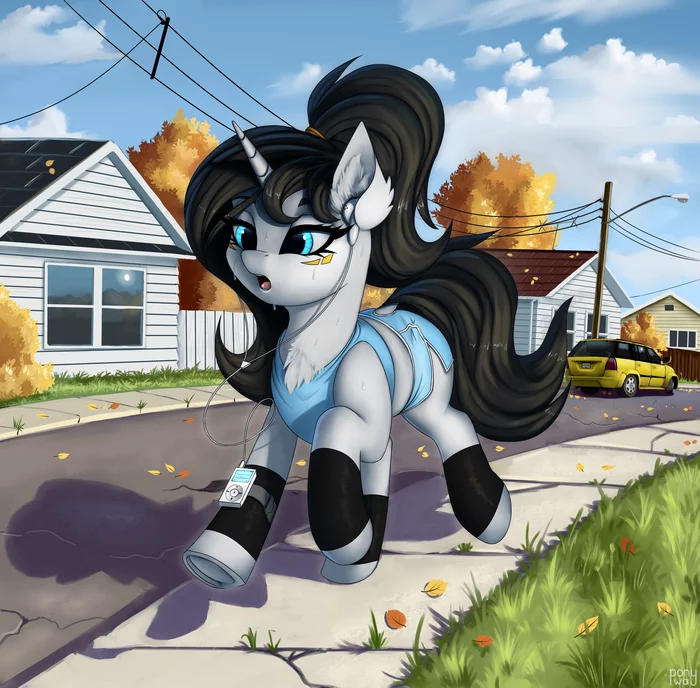 Autumn morning - My little pony, PonyArt, Original character, Pony-Way