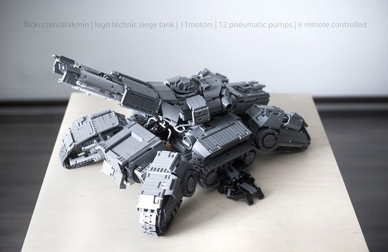 Hostil cada vez Destierro Осадный танк StarCraft из LEGO | Пикабу
