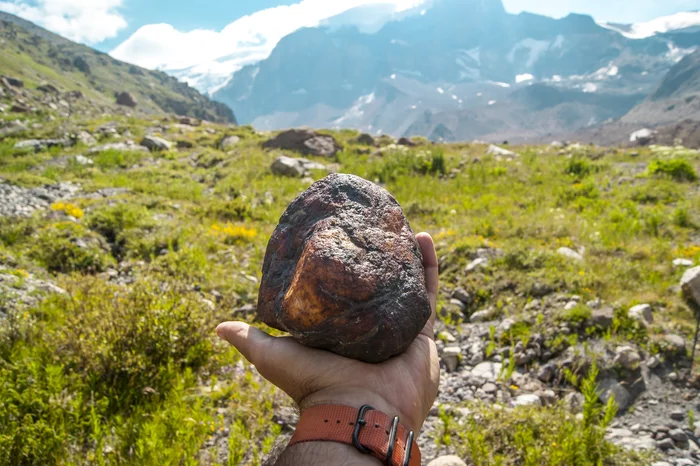 Stone heart of the mountains - My, The mountains, A rock, Tourism, Hike, Mountain tourism, Elbrus