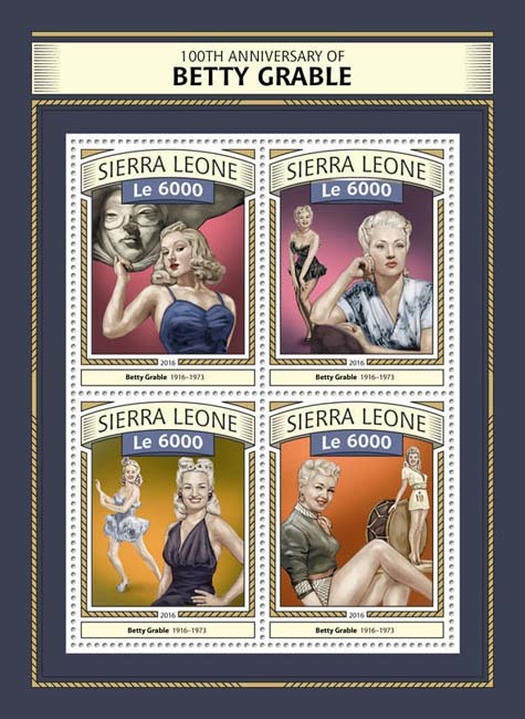 MM on postage stamps (XXIX) Cycle Magnificent Marilyn - episode 236 - Cycle, Gorgeous, Marilyn Monroe, Beautiful girl, Actors and actresses, Celebrities, Stamps, Blonde, Collecting, Philately, USA, Longpost, 20th century, 2016, Sierra Leone, 1953, Photos from filming, Movies, Hollywood, State of Niger