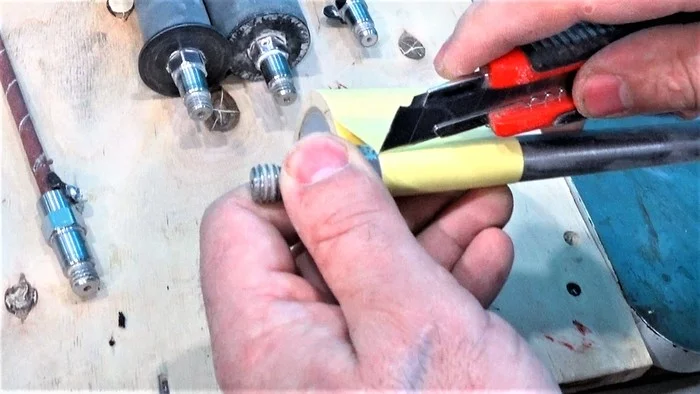 Do-it-yourself sanding sleeve for sanding drums - Master Class, With your own hands, Video, Longpost, Workshop, Life hack, Cunning, Carpenter, Needlework with process