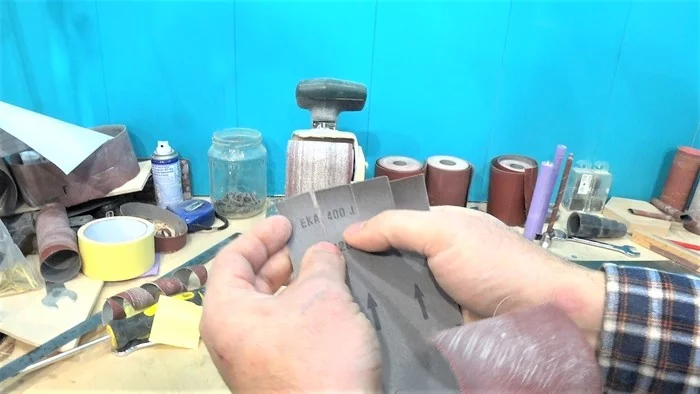 Do-it-yourself sanding sleeve for sanding drums - Master Class, With your own hands, Video, Longpost, Workshop, Life hack, Cunning, Carpenter, Needlework with process