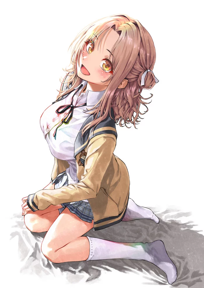 Anime Art - Аниме, Anime Art, Idolmaster shiny colors, Hinana Ichikawa