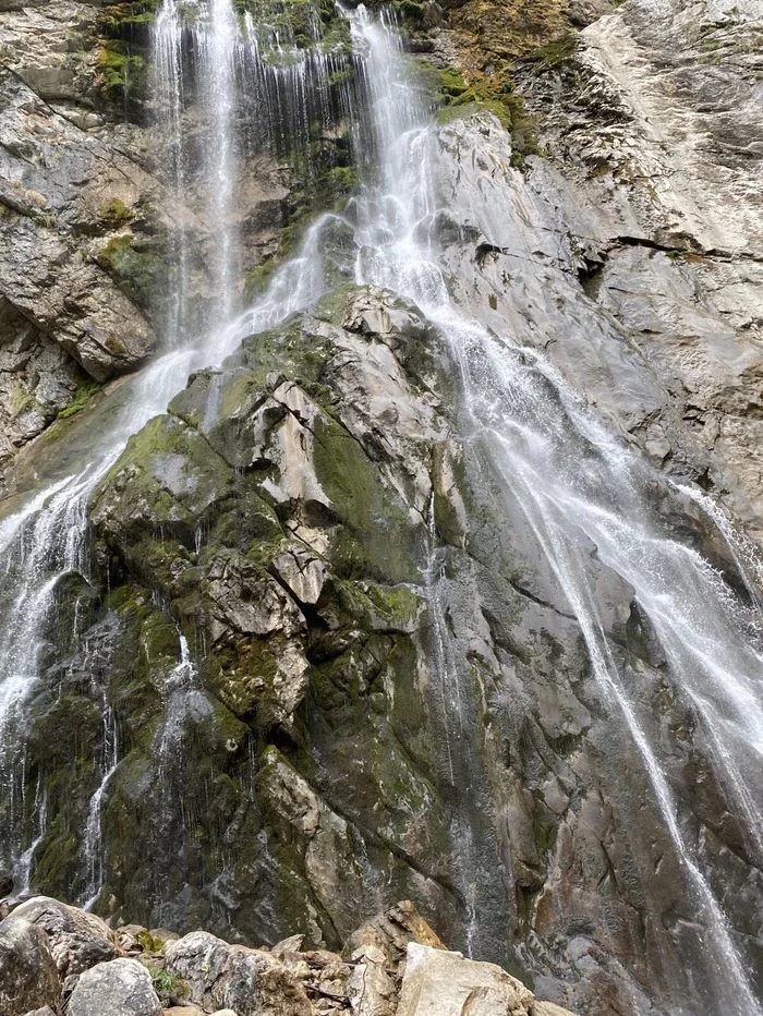 Gegsky waterfall, Abkhazia - My, Waterfall, I want criticism, Longpost