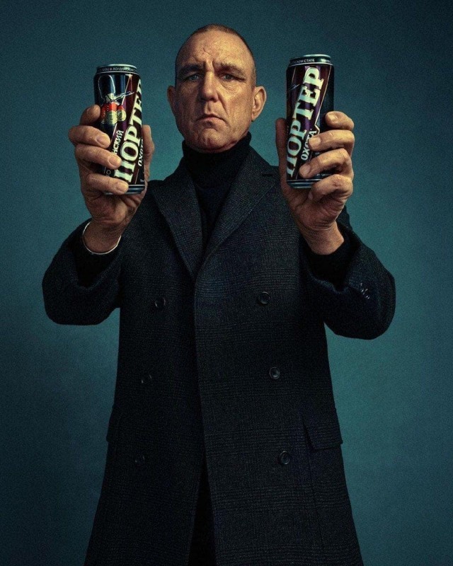 Vinnie Jones became the face of The Hunt - Vinnie Jones, Tag for beauty, Controversial, Beer, Longpost, Actors and actresses, Celebrities